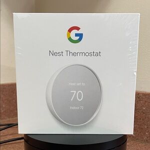 Google Nest Thermostat - Light Gray